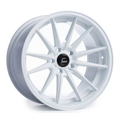 Cosmis - Cosmis Racing R1 White Wheel 18x10.5 +30mm 5x114.3