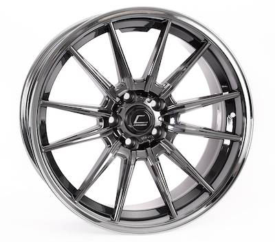 Cosmis - Cosmis Racing R1 Pro Black Chrome Wheel 18x10.5 +32mm Offset 5x100