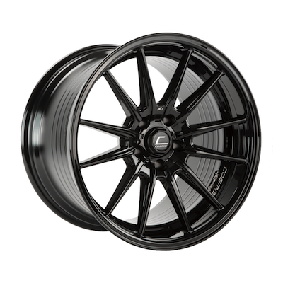 Cosmis - Cosmis Racing R1 PRO Black Wheel 18x12 +24mm 5x114.3