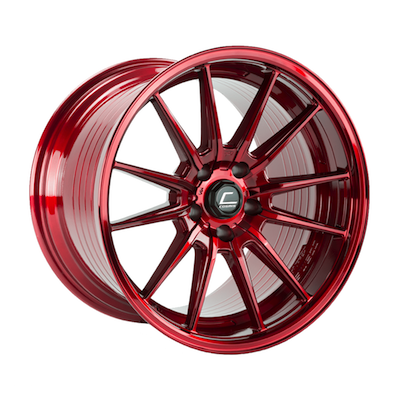 Cosmis - Cosmis Racing R1 PRO Hyper Red Wheel 18x12 +24mm 5x114.3