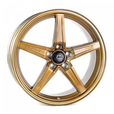 Cosmis - Cosmis Racing R5 Hyper Bronze Wheel 18x8.5 +40mm Offset 5x108