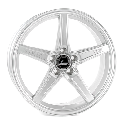 Cosmis - Cosmis Racing R5 Silver Wheel 18x8.5 +40mm Offset 5x108