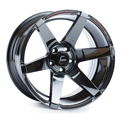 Cosmis - Cosmis Racing S1 Black Chrome Wheel 18x10.5 +5mm 5x114.3