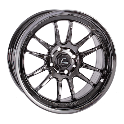 Cosmis - Cosmis Racing XT-206R Black Chrome Wheel 15x8 +30mm 4x100