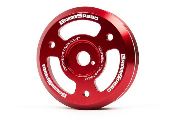 GrimmSpeed - 2013+ Subaru BRZ GrimmSpeed Lightweight Crank Pulley - Red