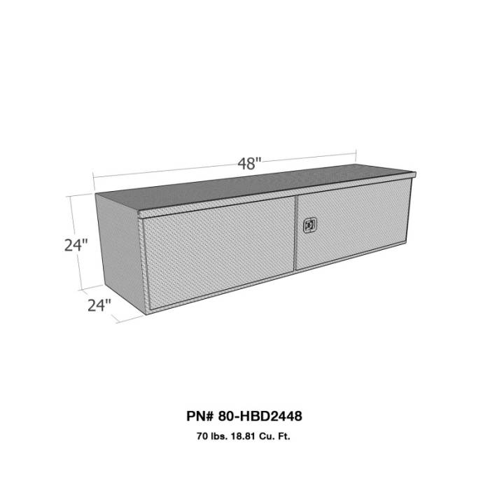 Westin - Truck Tool Box 80-HBD2448