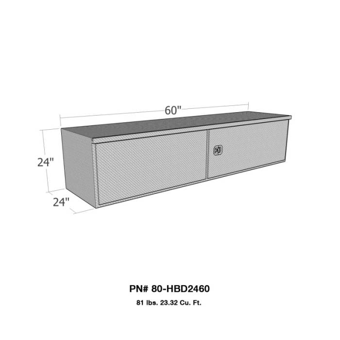 Westin - Truck Tool Box 80-HBD2460