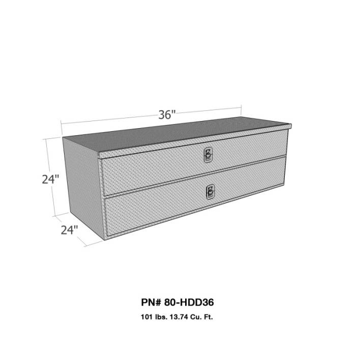 Westin - Truck Tool Box 80-HDD36