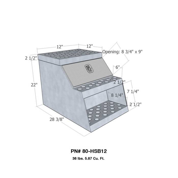 Westin - Truck Tool Box 80-HSB12