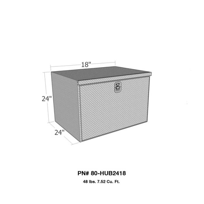 Westin - Truck Tool Box 80-HUB2418