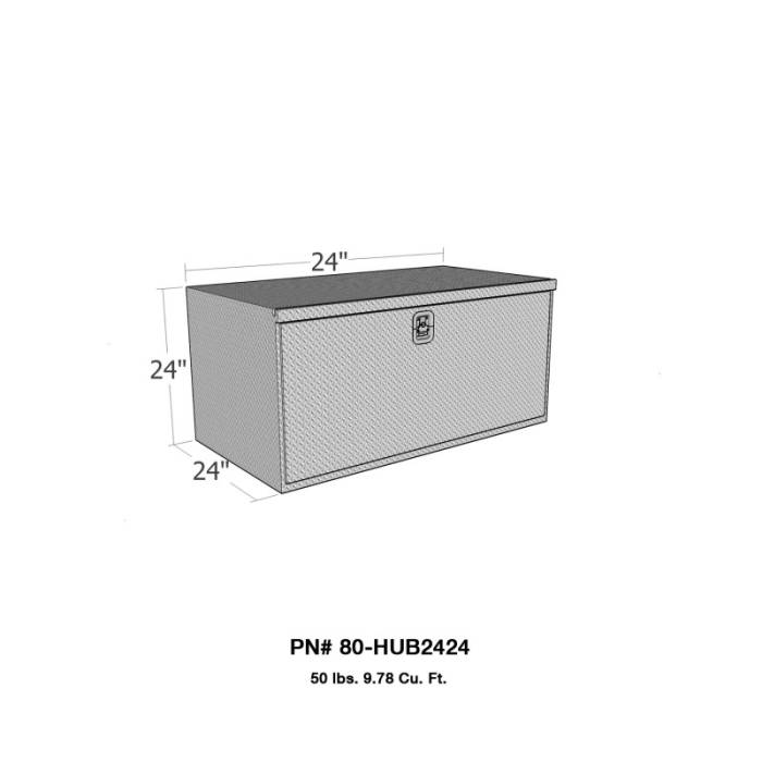 Westin - Truck Tool Box 80-HUB2424