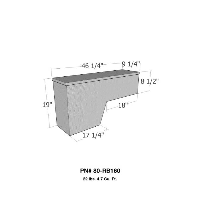 Westin - Truck Tool Box 80-RB160