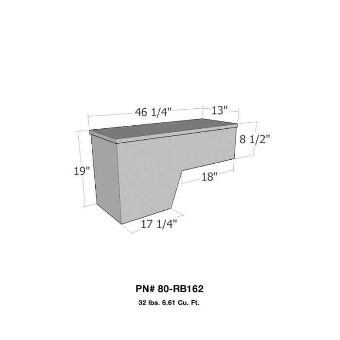 Westin - Truck Tool Box 80-RB162