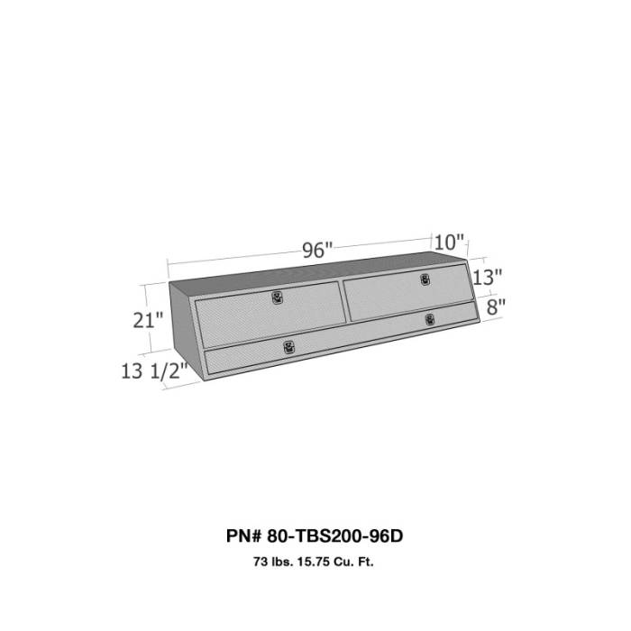 Westin - Truck Tool Box 80-TBS200-96D