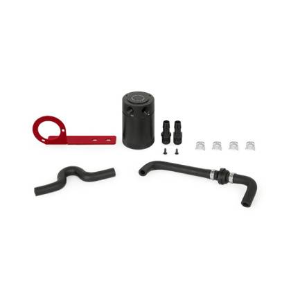 Mishimoto - 2017+ Honda Civic Type R Mishimoto Baffled Oil Catch Can Kit - Red