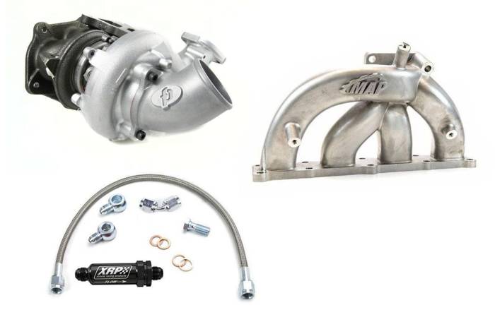 MAPerformance - 2008-2015 Mitsubishi Evo X MAPerformance FP Turbo Upgrade Kit with Investment Cast Manifold - includes Oil Feed Line Kit