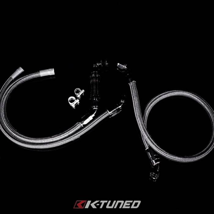 K-Tuned - K-Tuned 6AN Center Feed Fuel Line Kit with Filter/ Wrench