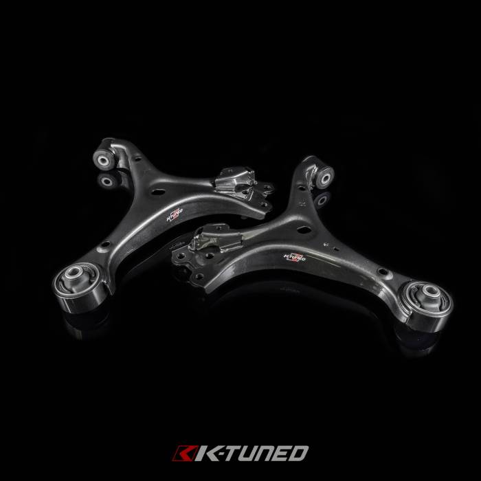 K-Tuned - 2012-2015 Honda Civic Base/Si K-Tuned Front Control Arm with Hardened Rubber Bushing