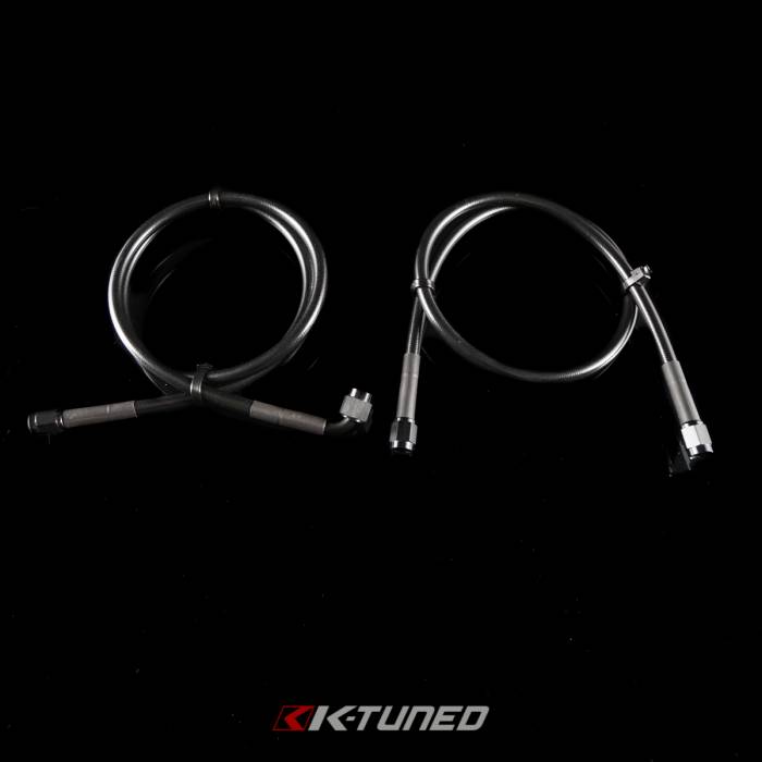 K-Tuned - K-Tuned 3AN Line (Oil/Coolant) - 90 Degree / Straight - 48" Long