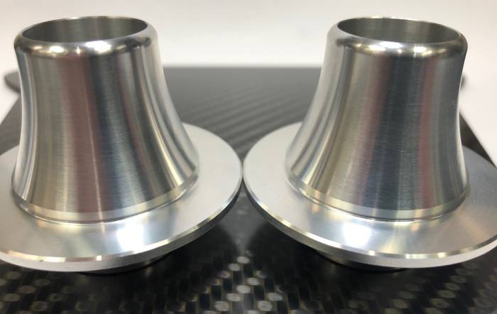 JC Racing - JC Racing Billet Aluminum Banshee Toomey Exhaust Tips T5