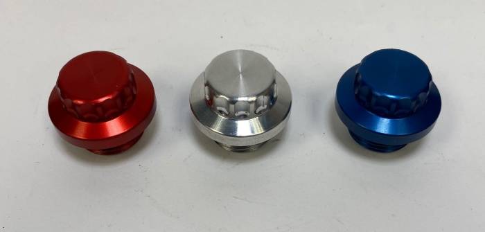 JC Racing - Honda TRK450R/ TRX450ER JC Racing Billet Aluminum Oil Caps