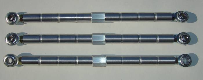 JC Racing - JC Racing Aluminum Drag Racing Tie Rods - Set of 2