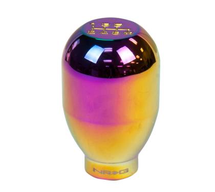 NRG Innovations - NRG Innovations Shift Knob 42mm - 5 Speed Multi-Color - Universal