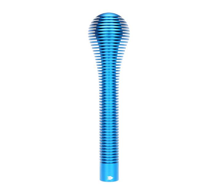 NRG Innovations - NRG Innovations Shift Knob Heat Sink Bubble Head Long Blue