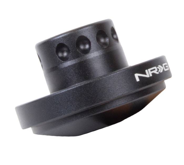 NRG Innovations - NRG Innovations Short Spline Adapter - Secures with OEM Lock Nut - Black fits Quick Lock