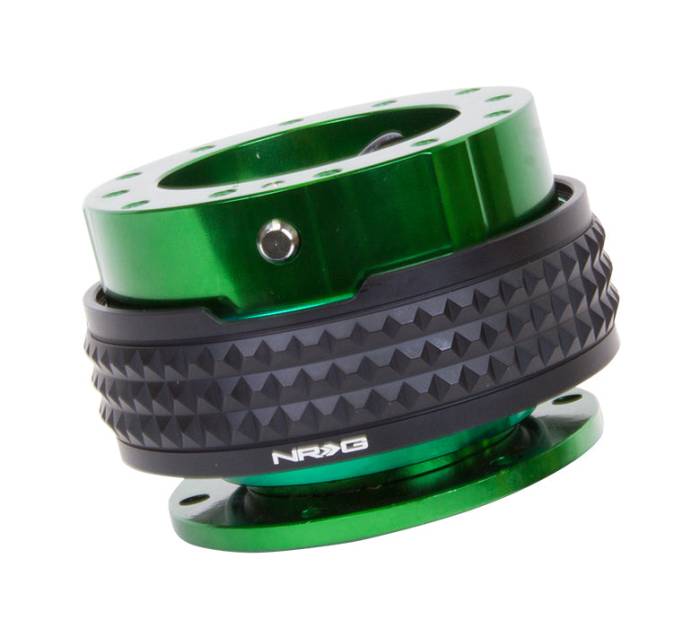 NRG Innovations - NRG Innovations Quick Release Kit - Green Body / Black Pyramid Ring