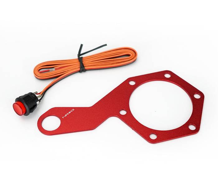 NRG Innovations - NRG Innovations Steering Single Switch - Extended Kit Red