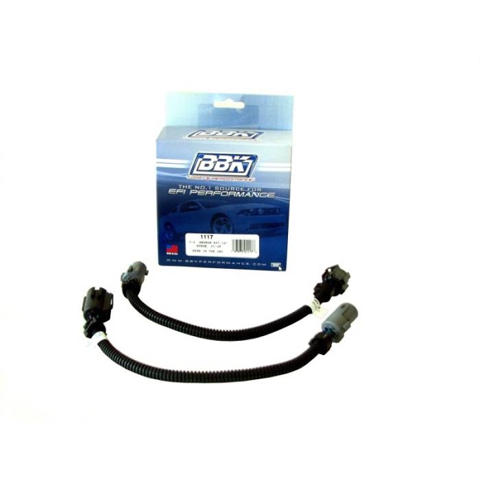 BBK - 1996-2004 Dodge BBK 4 Pin Round Style O2 Sensor Wire Harness Extensions 12in (pair)