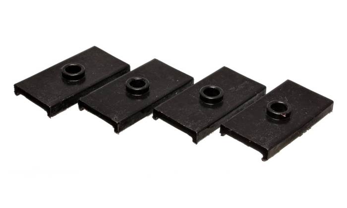 Energy Suspension - 1963-1980 MG MGB Energy Suspension Black Rear Leaf Spring Pad Set