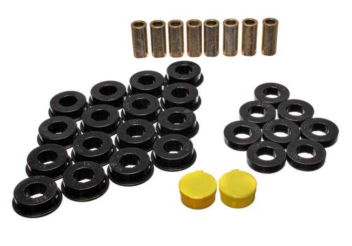 Energy Suspension - 1979-1985 Mazda RX-7 Energy Suspension Black Rear Control Arm Bushing Set