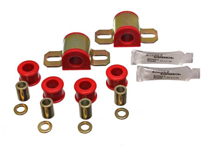 Energy Suspension - 1990-1997 Mazda Miata Energy Suspension Red 19mm Front Sway Bar Bushings