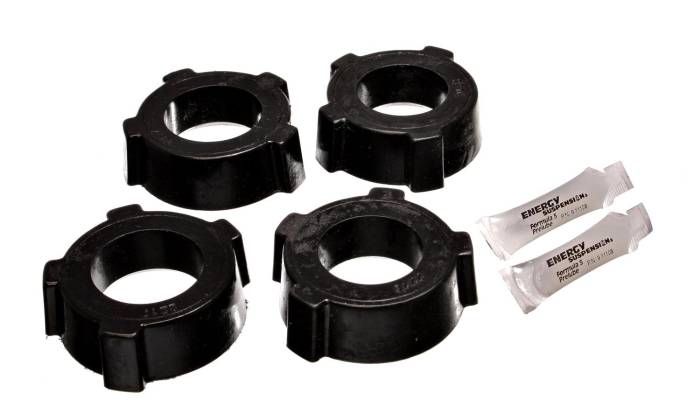 Energy Suspension - 1954-1968 Volkswagen Beetle Energy Suspension Swing Axle Suspension Black Rear Spring Plate Bushing Set