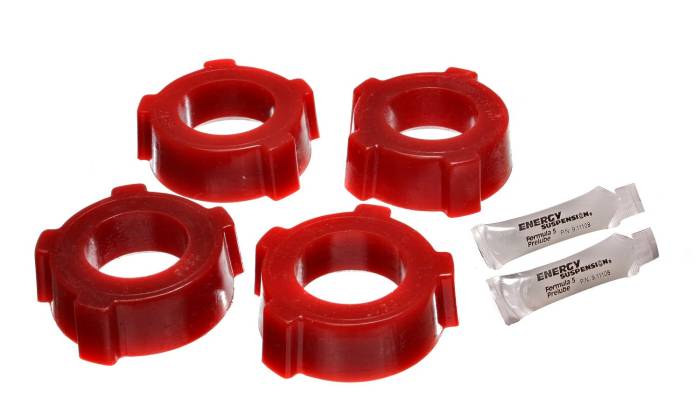 Energy Suspension - 1954-1968 Volkswagen Beetle (Air Cooled) Energy Suspension Swing Axle Suspension Rear Spring Plate Bushing Set