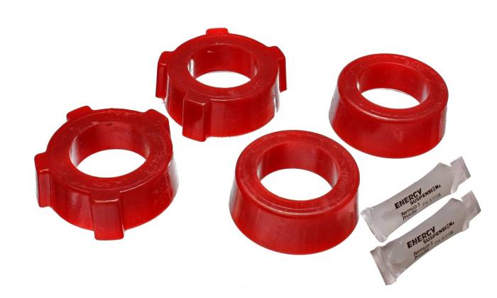 Energy Suspension - 1969-1978 Volkswagen Beetle (Air Cooled) Energy Suspension Red Rear Spring Plate Bushing Set