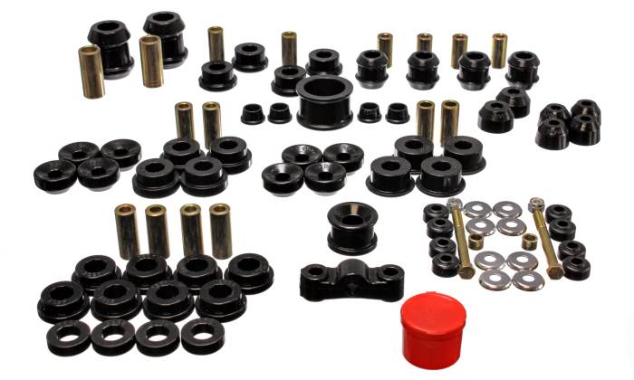 Energy Suspension - 1994-2001 Acura Integra Energy Suspension Black Hyper-Flex Master Bushing Set