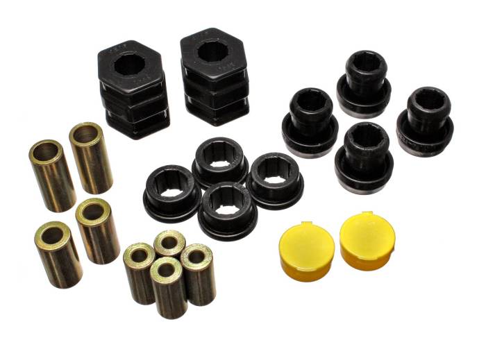 Energy Suspension - 1996-2000 Honda Civic/CRX Energy Suspension Black Front Control Arm Bushing Set