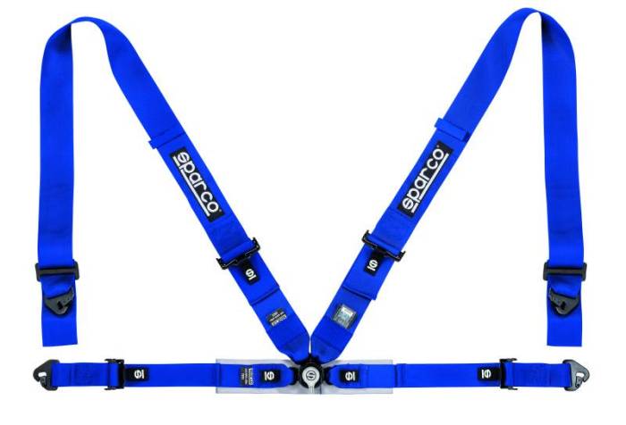 Sparco - Sparco Belt 4Pt 3inch/2inch Competition Harness - Blue