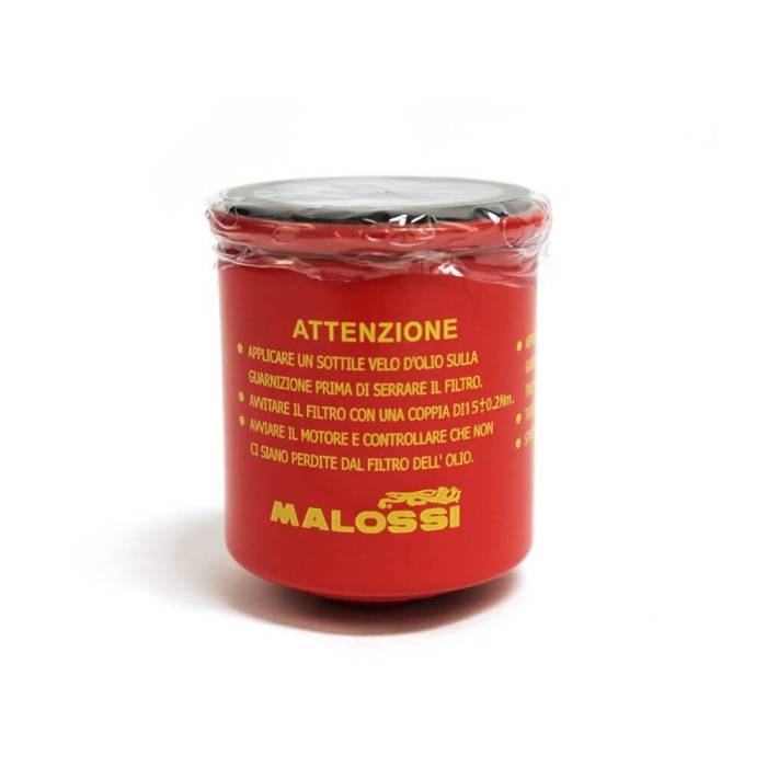 Malossi - Malossi, Oil Filter (Red Chilli); VespaGTS/LX/ET4/Buddy/Blur