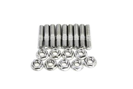 Private Label Mfg - Precision Works B-Series Header Bolt Kit V3 - Dual Studs, Nuts