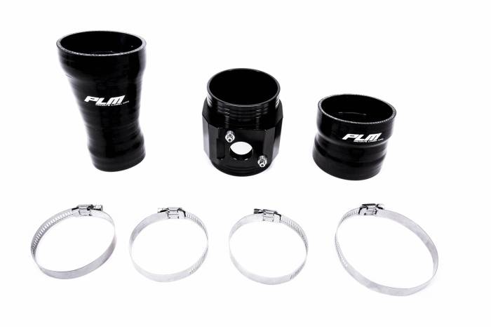 Private Label Mfg - 2016+ Honda Civic Private Label Mfg. Race MAF Housing Conversion Kit - Non-SI Race (Black)