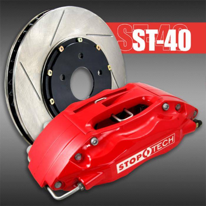 StopTech - 2002-2006 Acura RSX StopTech ST40 Big Brake Kit (Front)