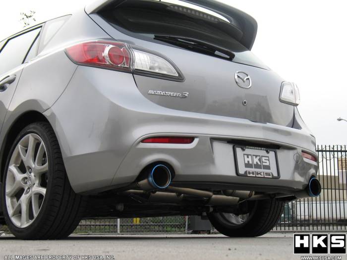 HKS - 2010-2013 MazdaSpeed 3 HKS Legamax Premium Exhaust