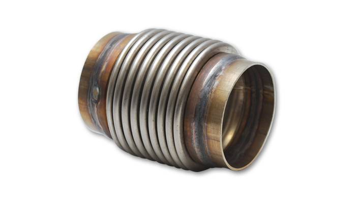 Vibrant - Vibrant Performance Stainless Steel Bellow Assembly with Solid Liner, 2.02" dia. x 3.25" long