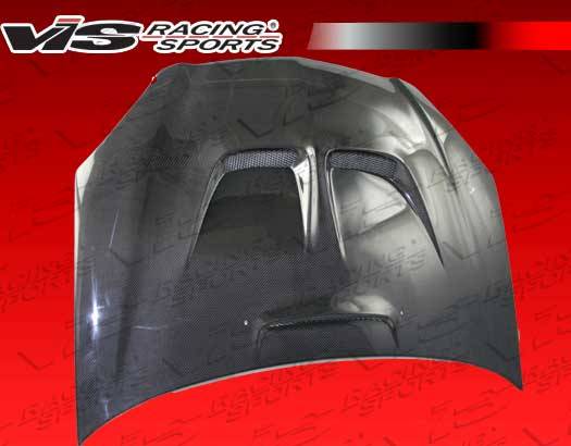 VIS - 2002-2006 Acura RSX VIS Carbon Fiber Hood JS Style