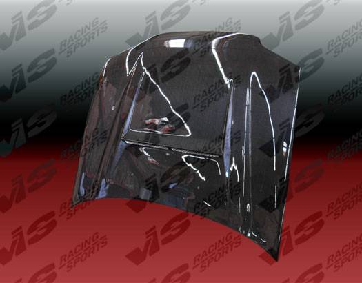 VIS - 96-98 Civic VIS Carbon Fiber Hood N1 Style