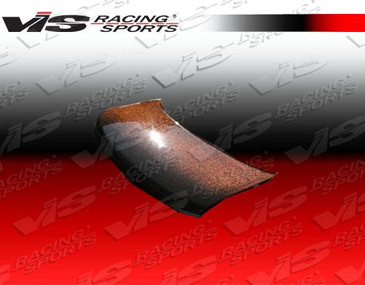 VIS - 2002-2005 Honda Civic Si VIS Carbon Fiber Hood OEM Gold Kevlar